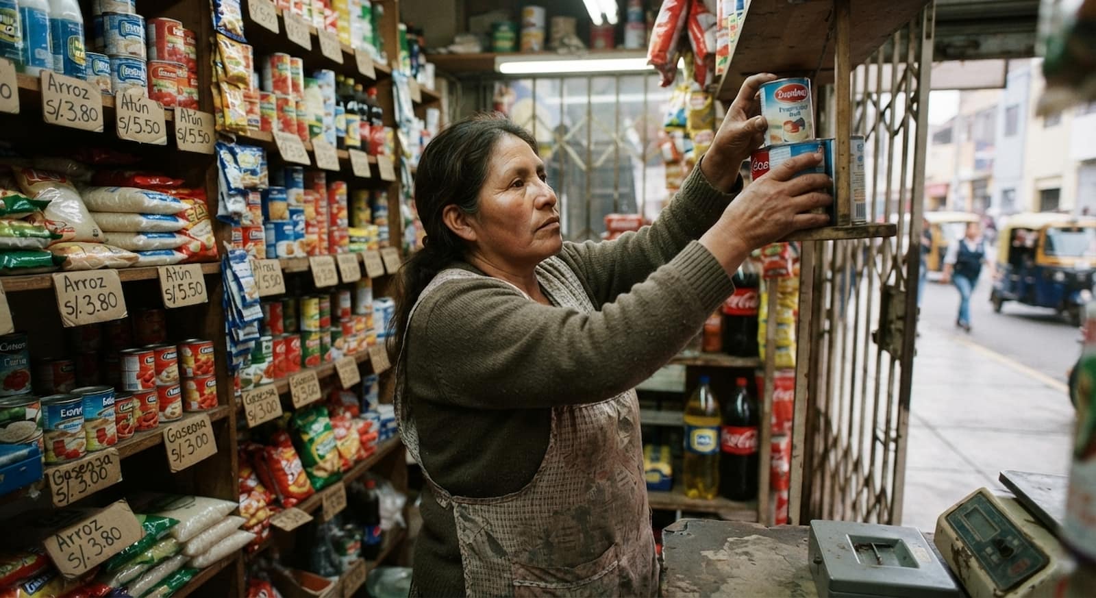 Emprendedora en su negocio